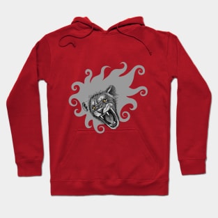 Curl hair lion Hoodie